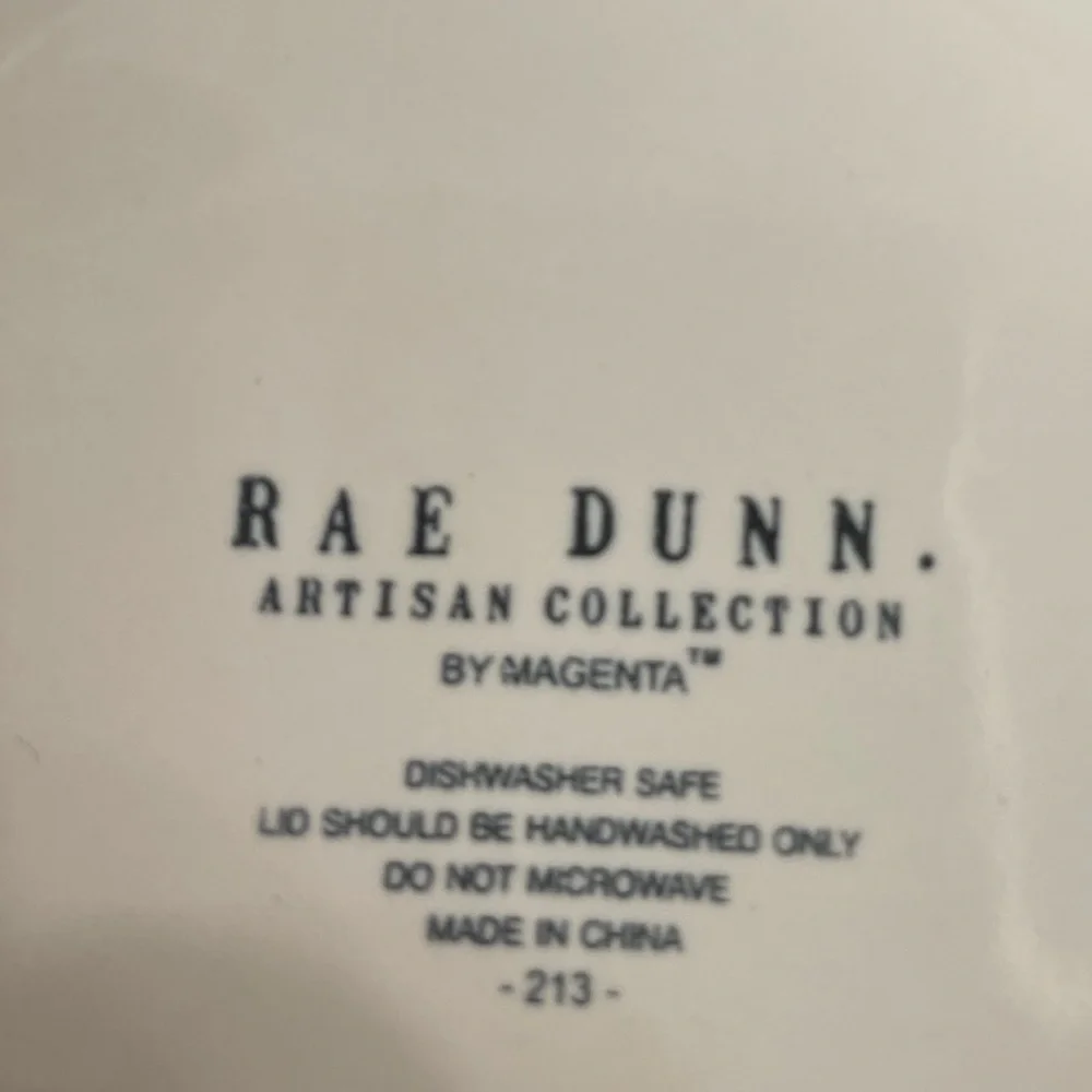 NEW Rae Dunn Baby SNOW DAY Canister w/Beanie Lid